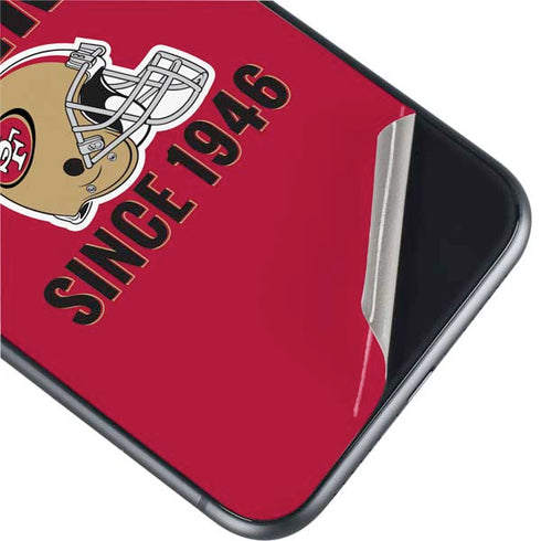 NFL San Francisco 49ers Helmet iPhone 11 Skin